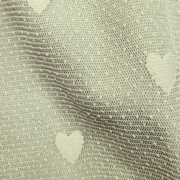 UNIQUE VINTAGE Mint Green Seetie Pie Hearts Tulle Skirt Sz 14 - Picture 2 of 3